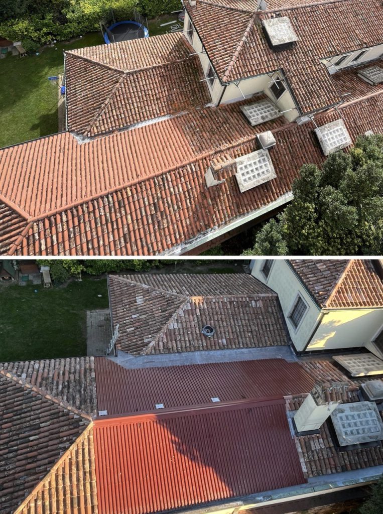 ripasso tetto in coppi e nuova vasca per fotovoltaico ripasso tetto in coppi e nuova vasca per fotovoltaico
